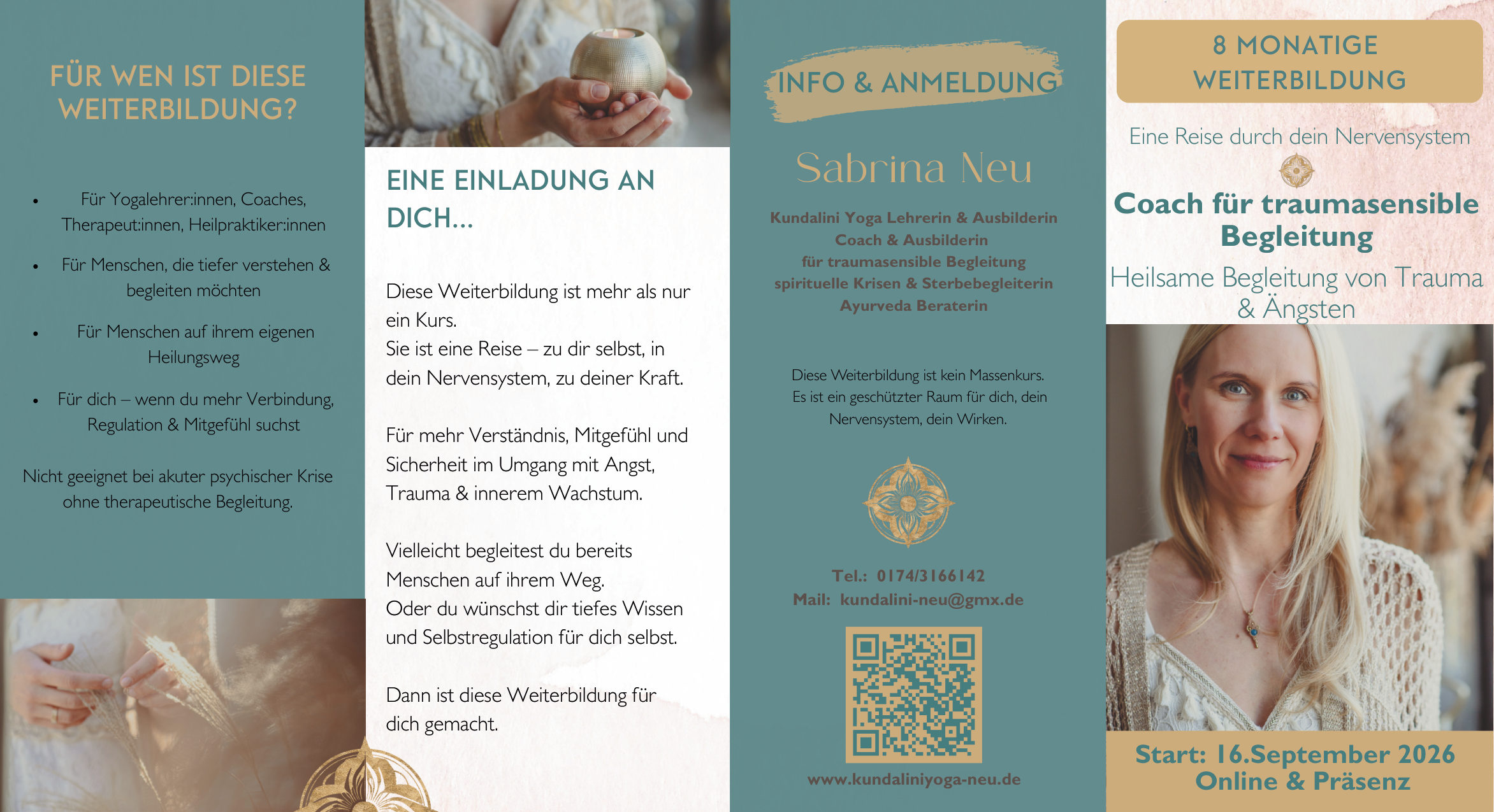 Flyer Weiterbildung 2026 – Seite 1